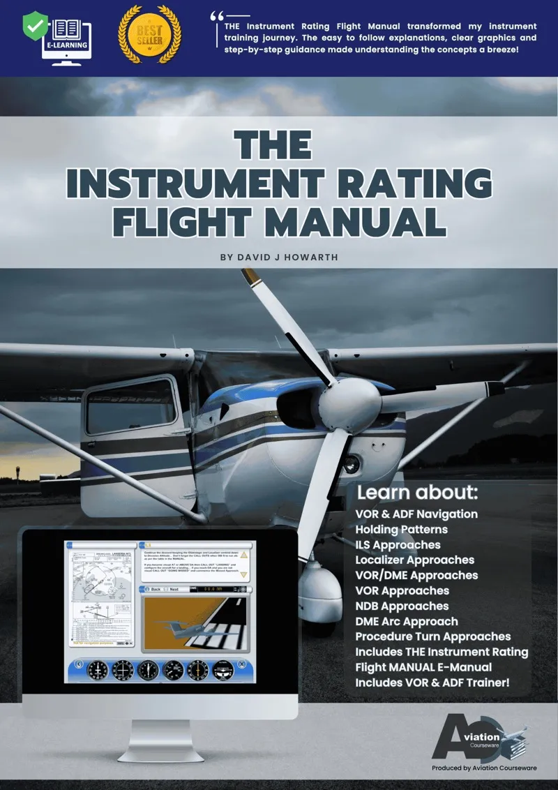 THE Instrument Rating Flight MANUAL — Aviation Courseware interactive pilot training software cover