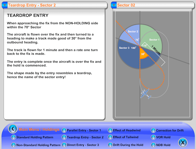 VOR navigation lesson